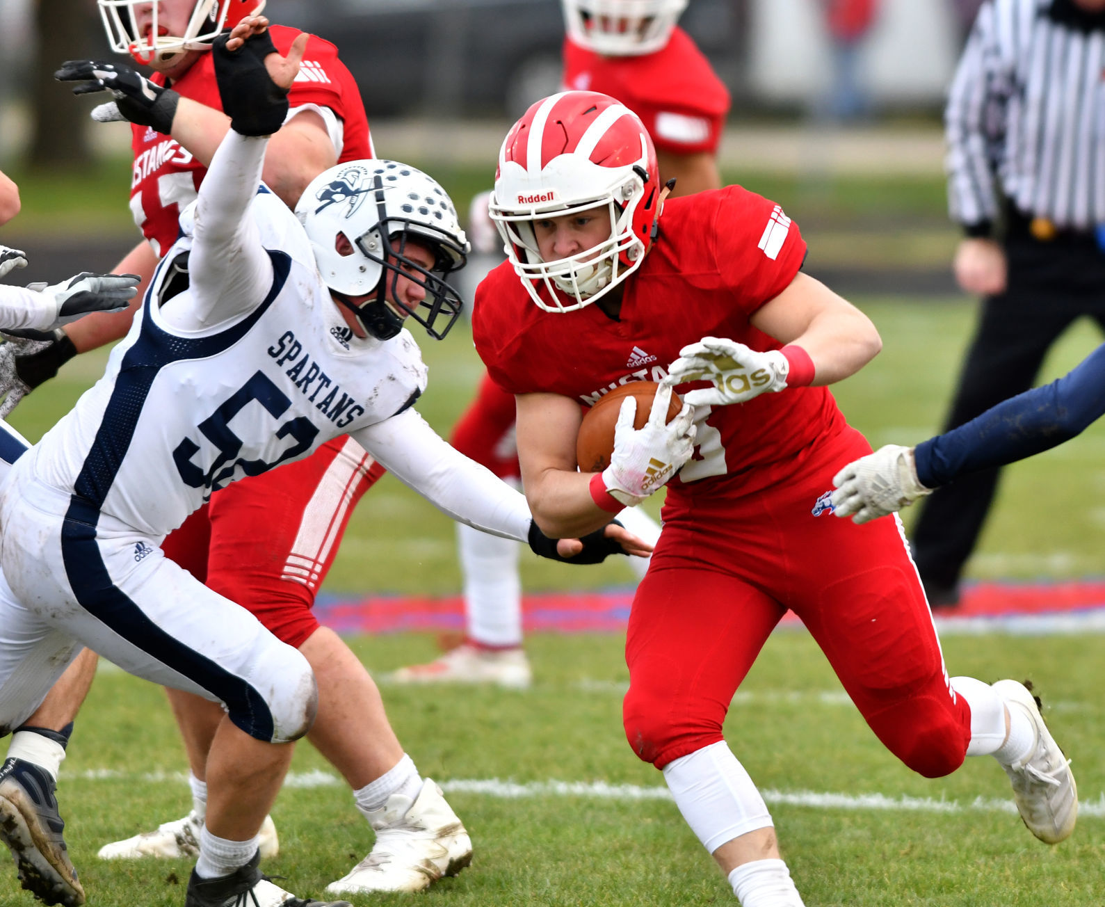 Ridgewood Spartans vs Morrison Mustangs Class 1A playoffs